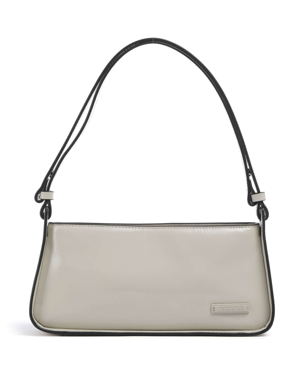 Liebeskind Franzis Lack Distressed S Shoulder bag milk