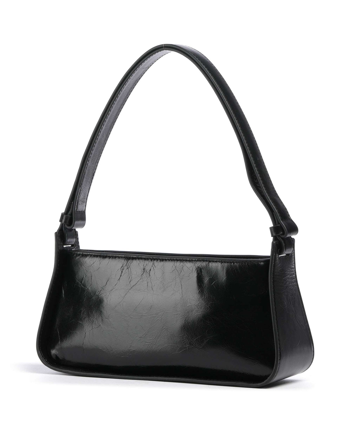 Liebeskind Franzis Lack Distressed S Shoulder bag black