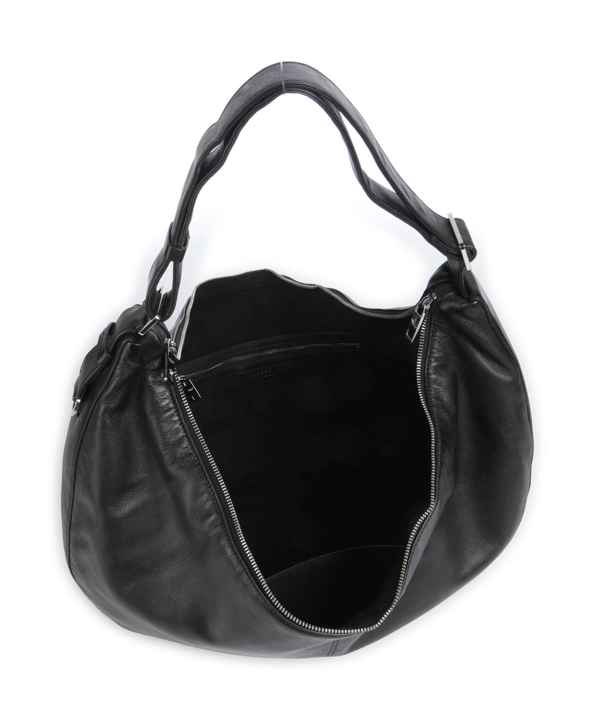 Liebeskind Moon Sheep Natural L Hobo bag black