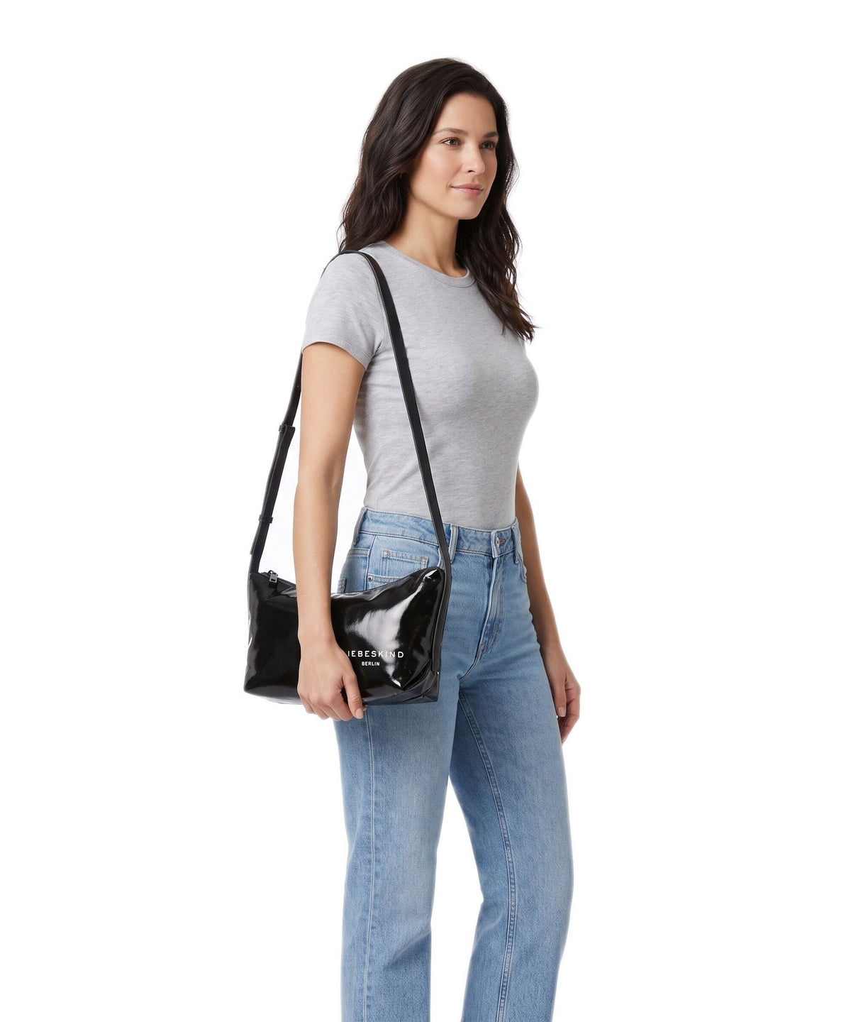 Liebeskind Elvira Rain M Crossbody bag black