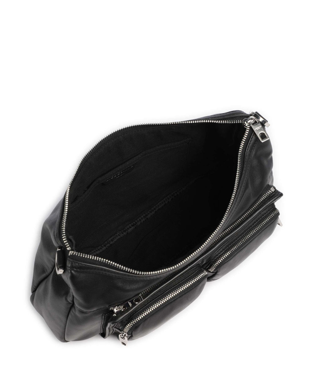 Liebeskind Maia Sheep Natural M Shoulder bag black