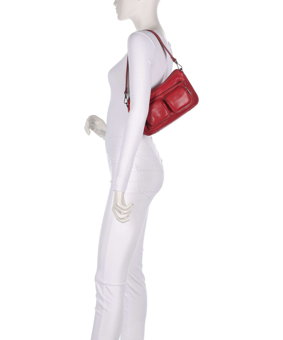 Liebeskind Maia Sheep Natural S Shoulder bag true red