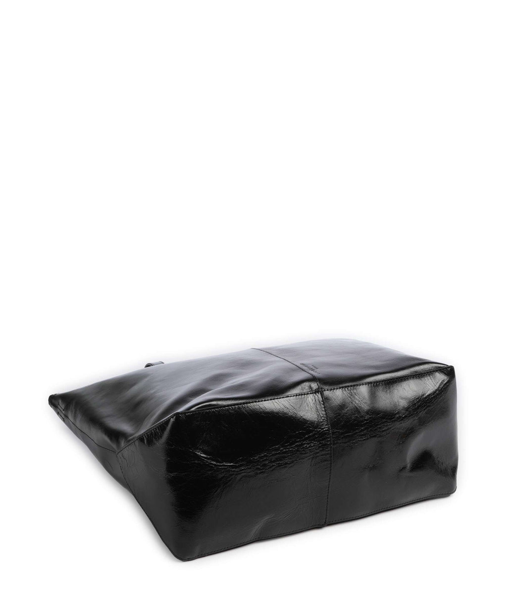 Liebeskind Rive Paper Touch Crinkle L Tote bag black