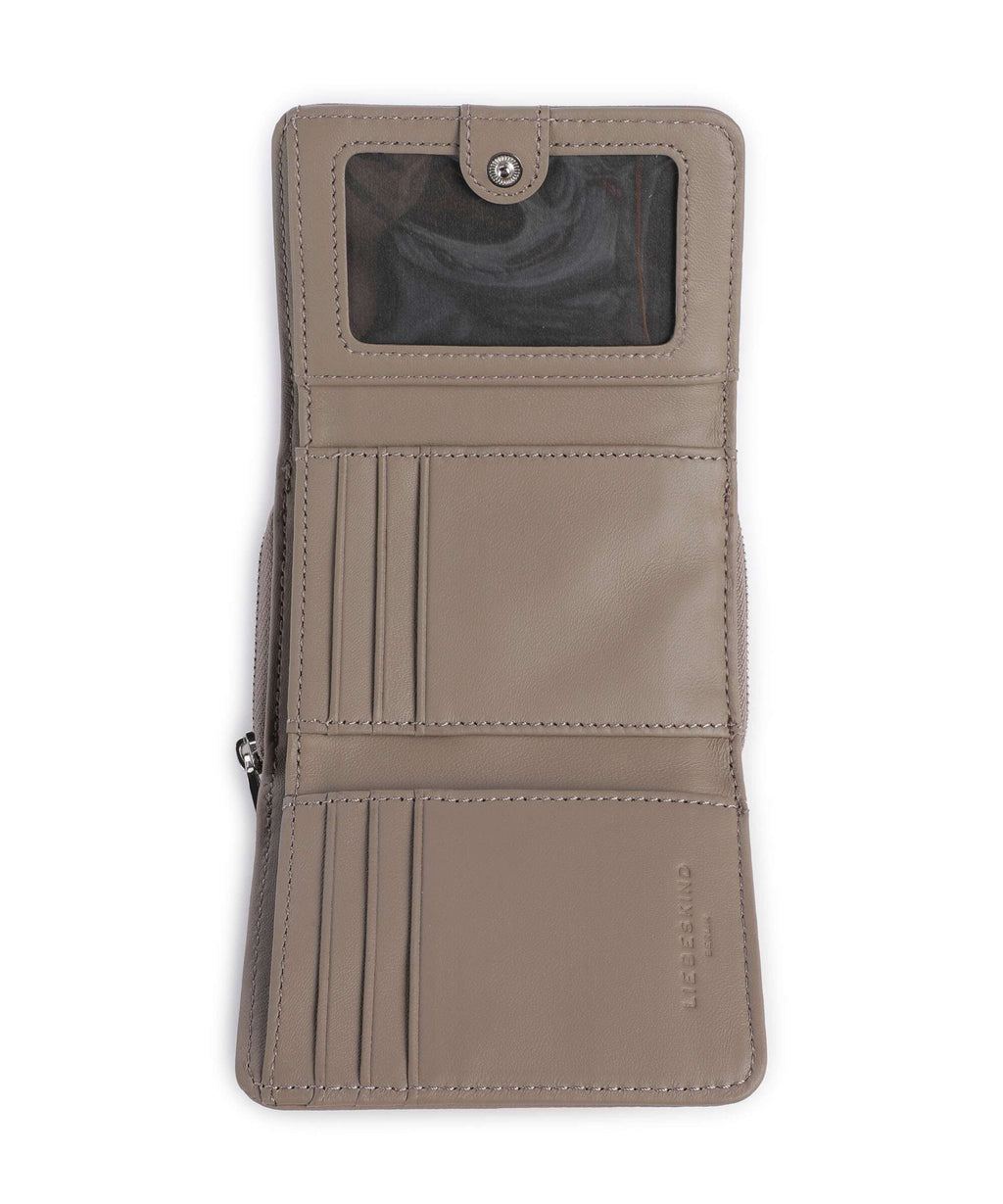 Liebeskind Pablita Goat Leather M Wallet neutral grey