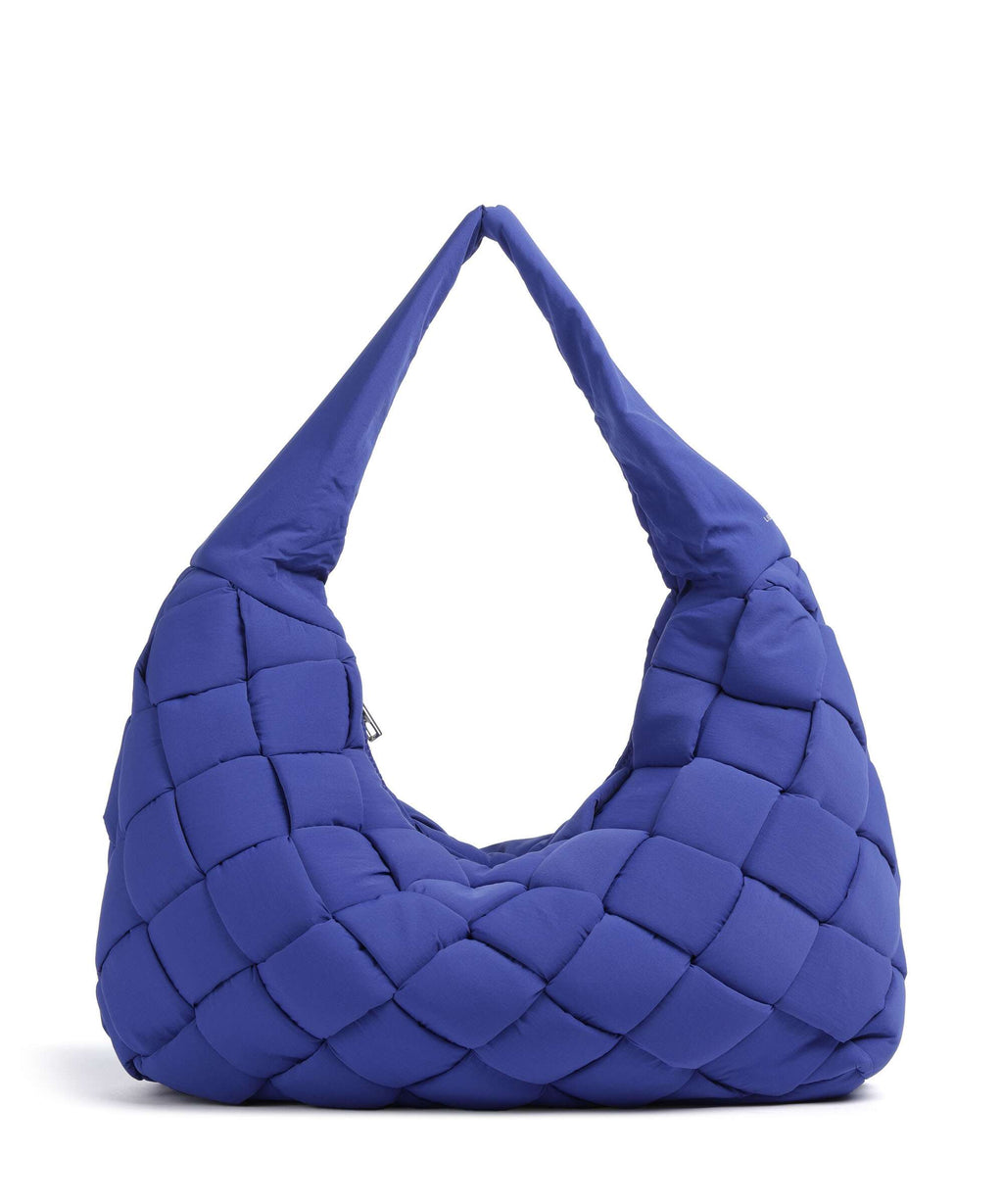 Liebeskind Bo Weaved Nylon L Hobo bag purple