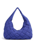 Liebeskind Bo Weaved Nylon L Hobo bag purple