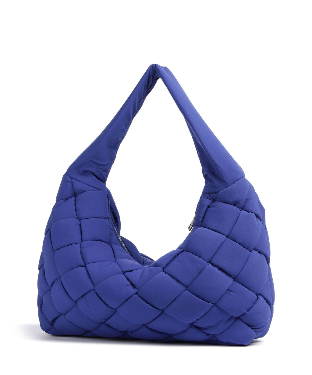 Liebeskind Bo Weaved Nylon L Hobo bag purple