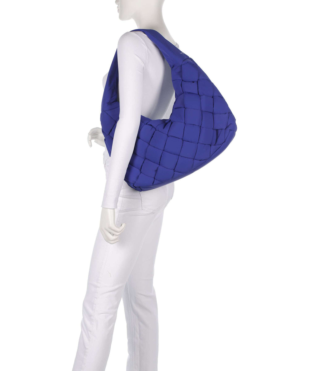 Liebeskind Bo Weaved Nylon L Hobo bag purple