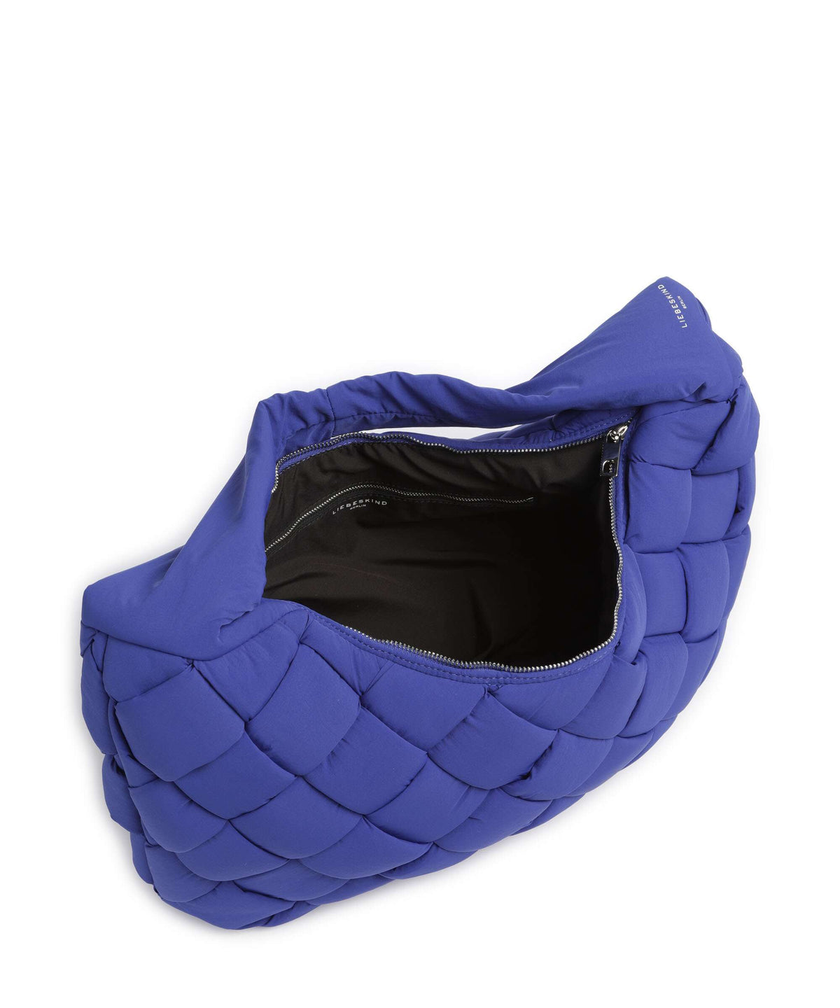 Liebeskind Bo Weaved Nylon L Hobo bag purple