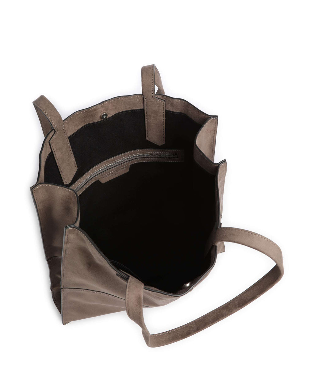 Liebeskind Amy Vegan Suede L Tote bag neutral grey