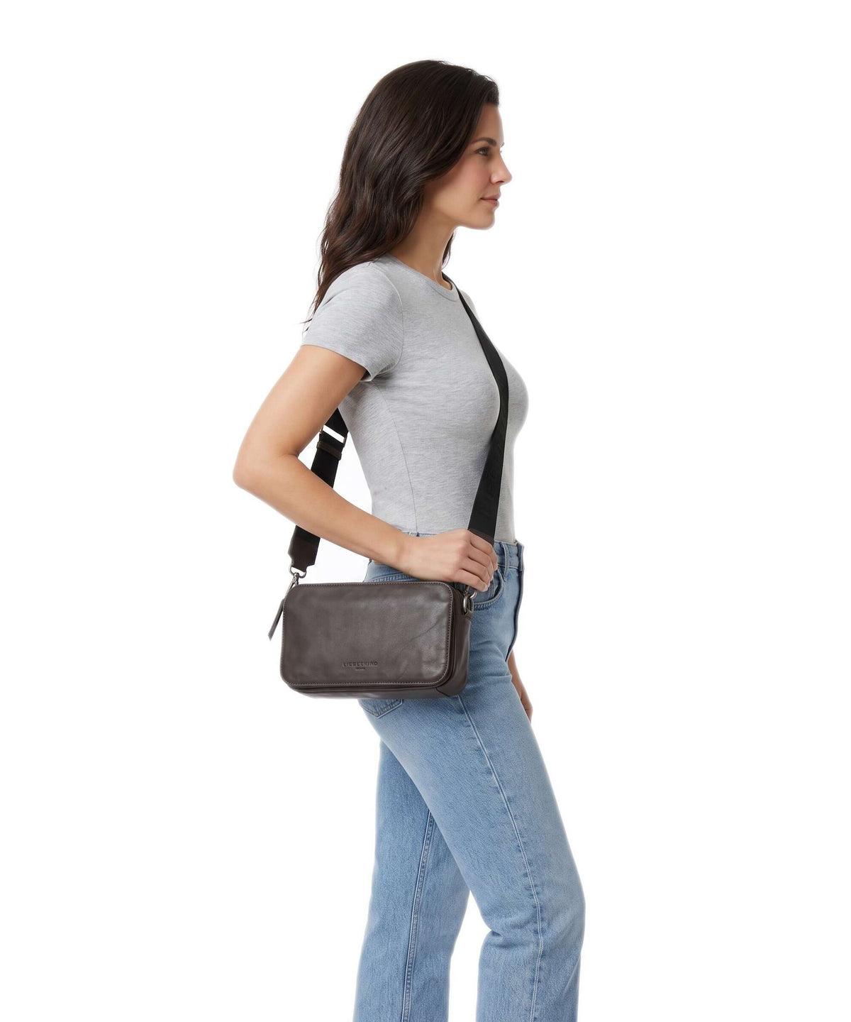 Liebeskind Clarice Sheep Natural M Crossbody bag roasted coconut