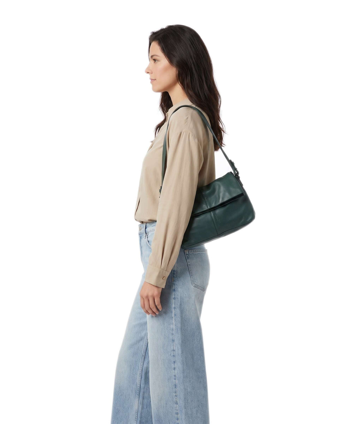 Liebeskind Fiona Sheep Natural S Hobo bag botanical