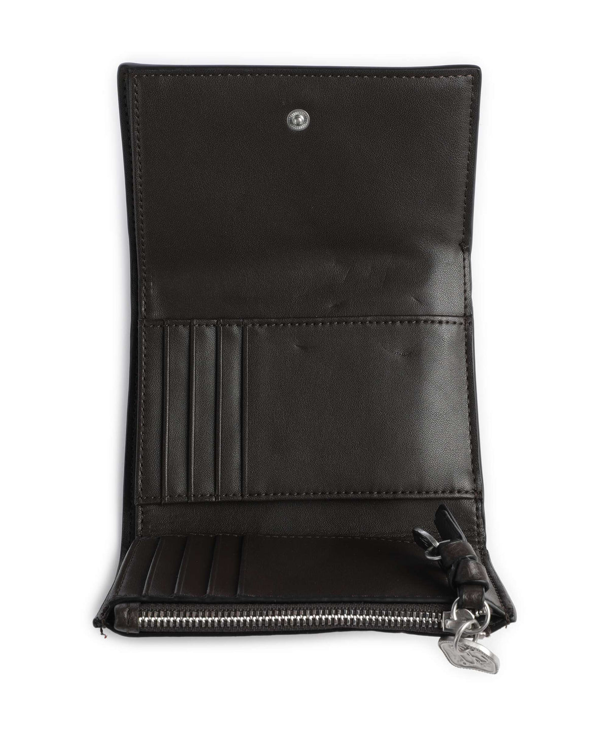 Liebeskind Ryker Linn Cow Naturale M Wallet deep soil