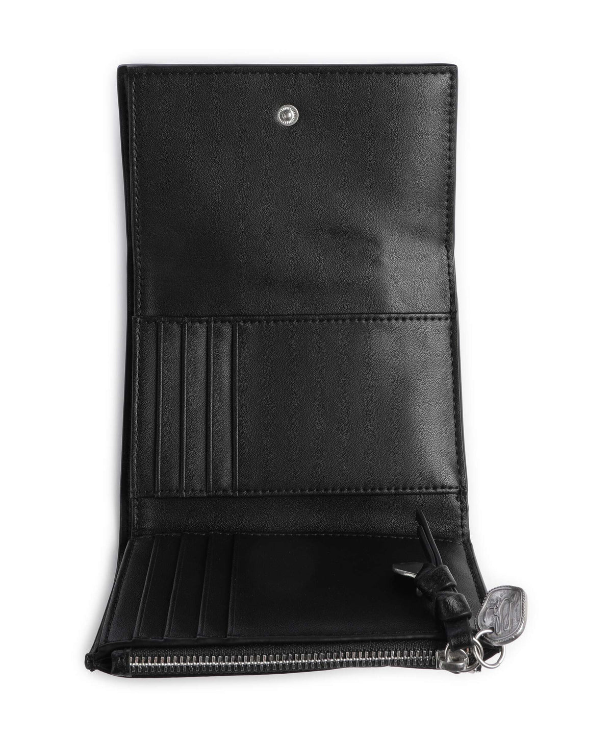Liebeskind Ryker Linn Cow Naturale M Wallet black