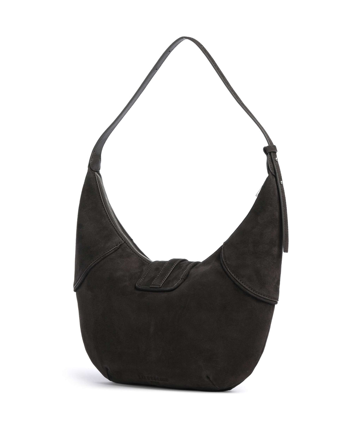 Liebeskind Ryker Suede M Hobo bag deep soil