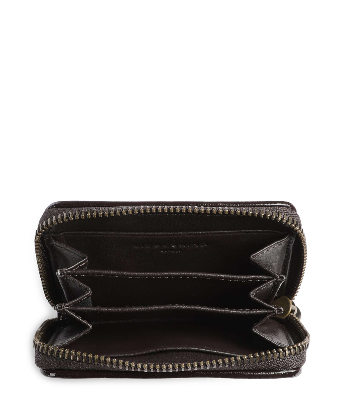 Liebeskind Mino Faye Shiny XS Wallet deep soil