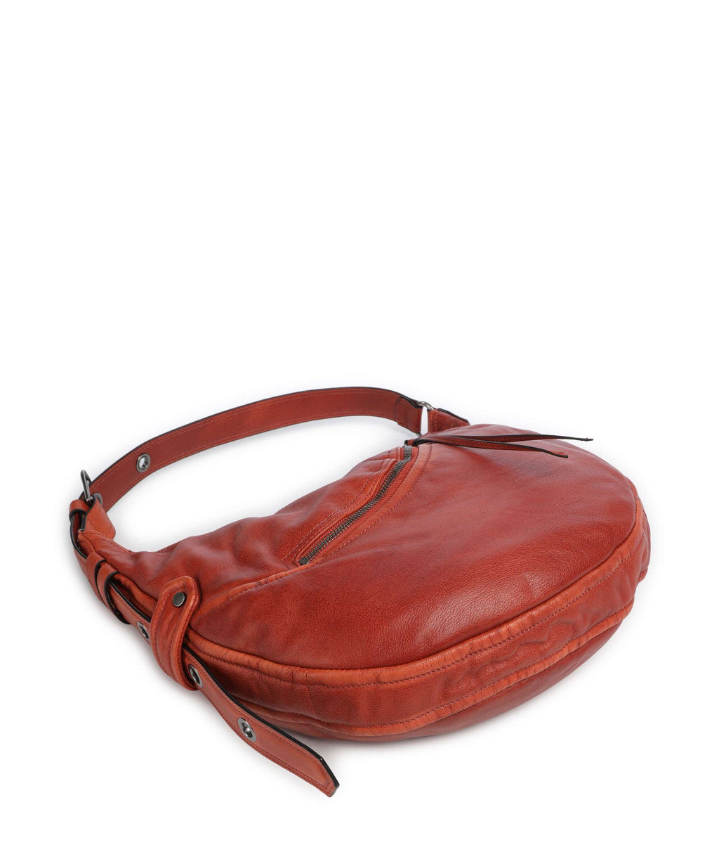 Liebeskind Luna II 3D M Hobo bag red rock