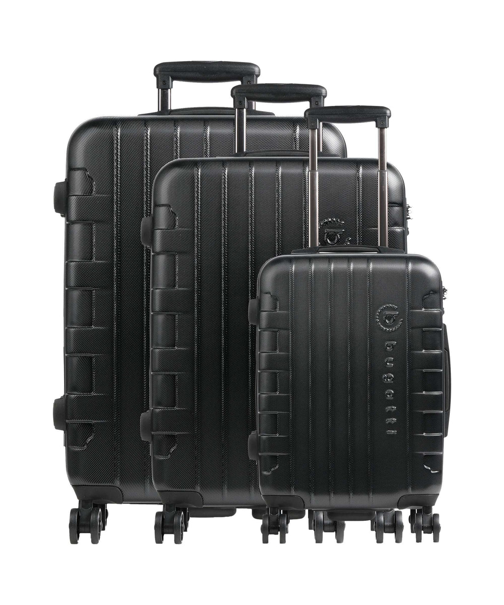 Bugatti Galatea Suitcase set (4 wheels) schwarz