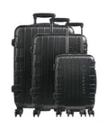Bugatti Galatea Suitcase set (4 wheels) schwarz