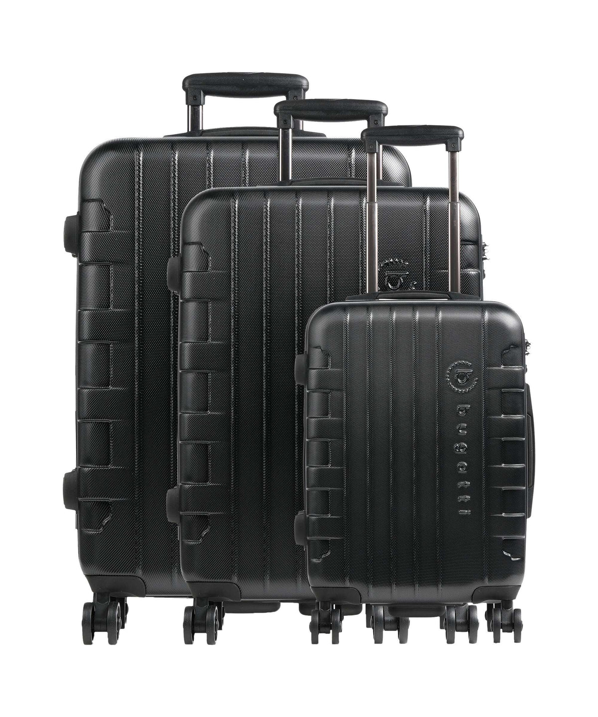 Bugatti Galatea Suitcase set (4 wheels) schwarz