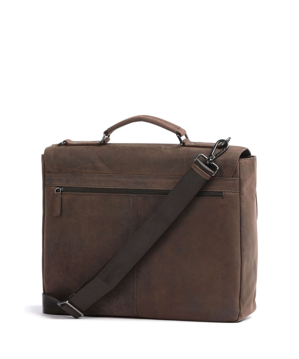 Bugatti Luca Briefcase brown