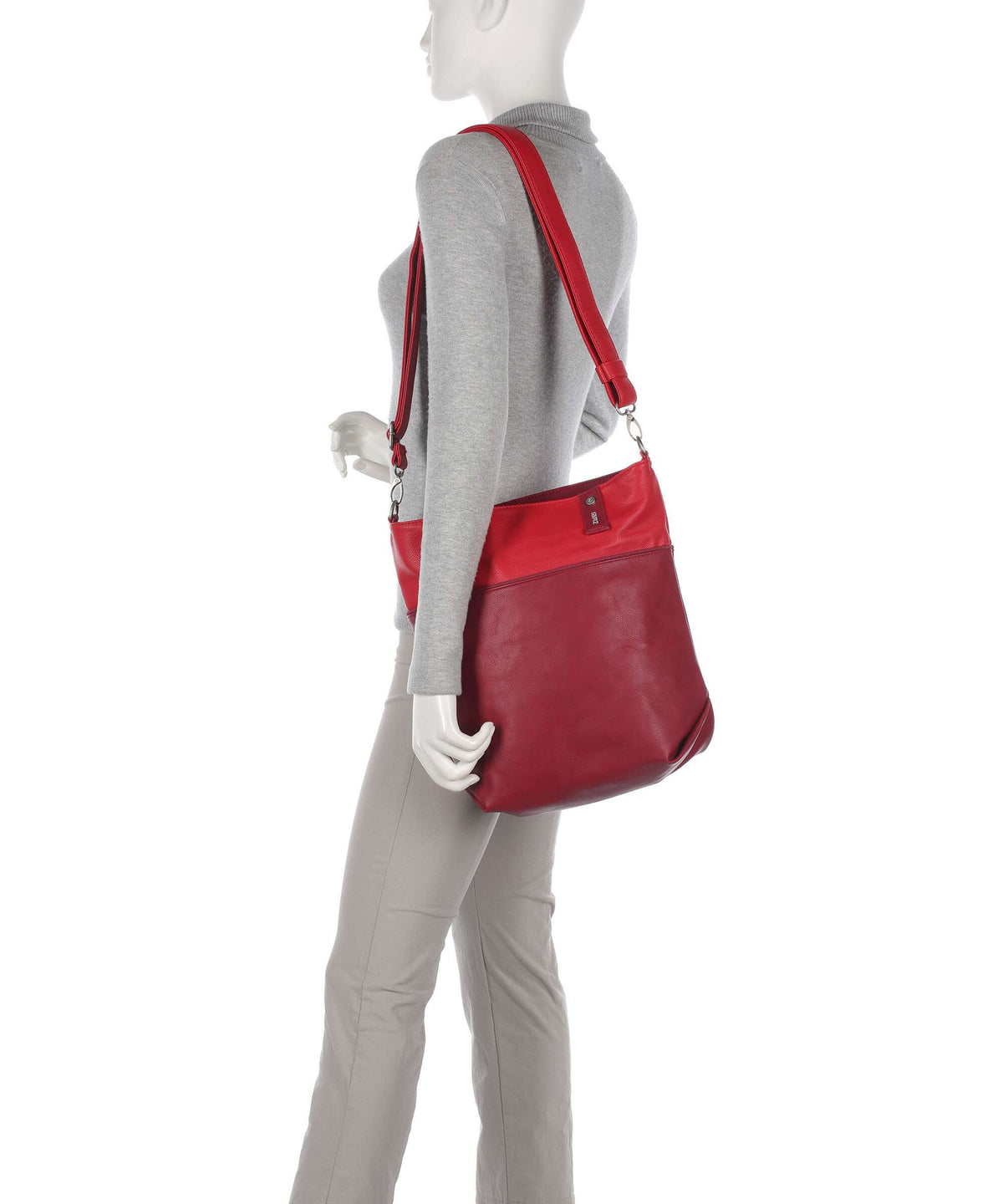 Zwei Jana J12 Hobo bag cherry