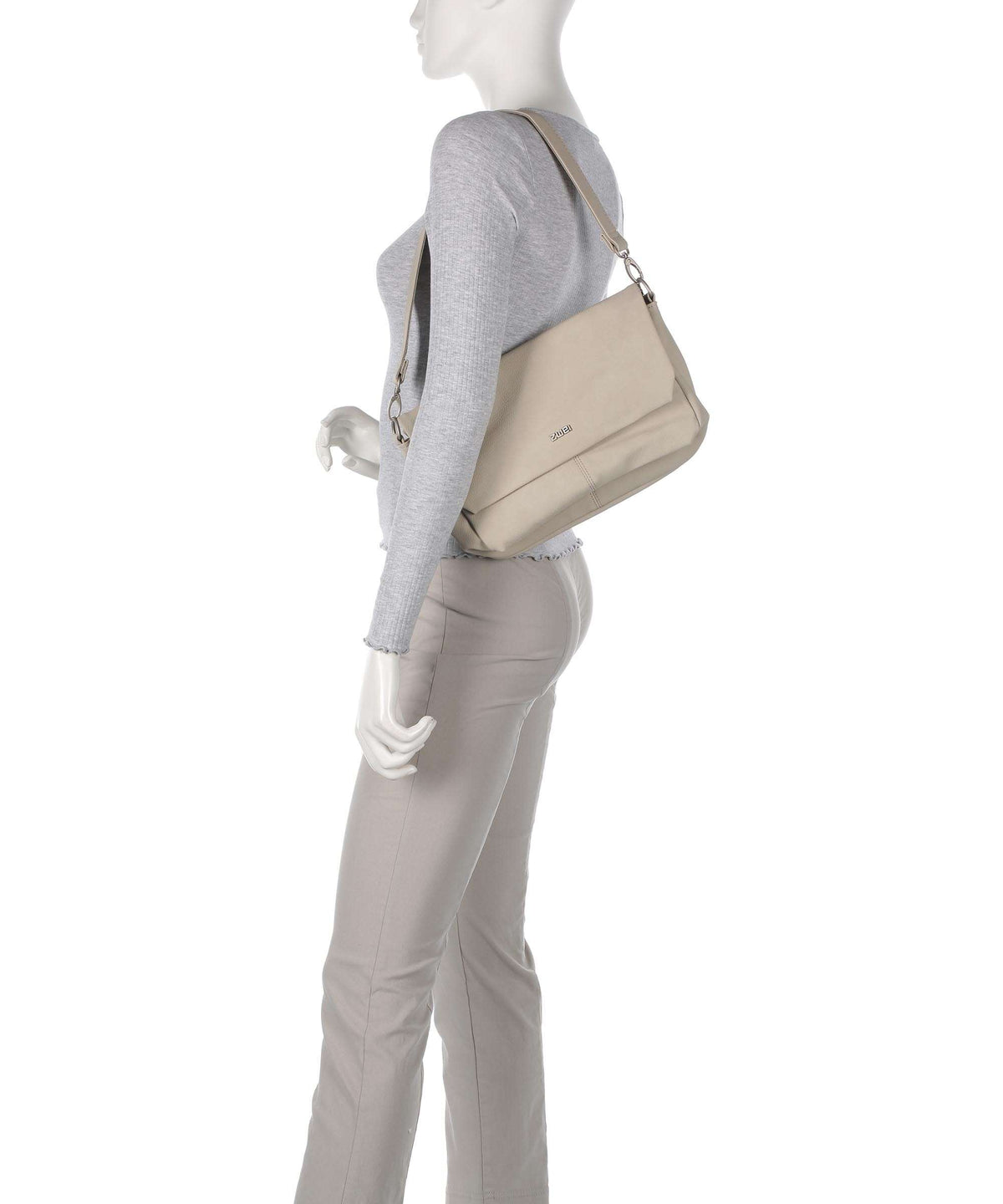 Zwei Mademoiselle.M M60 Shoulder bag nubuk linen