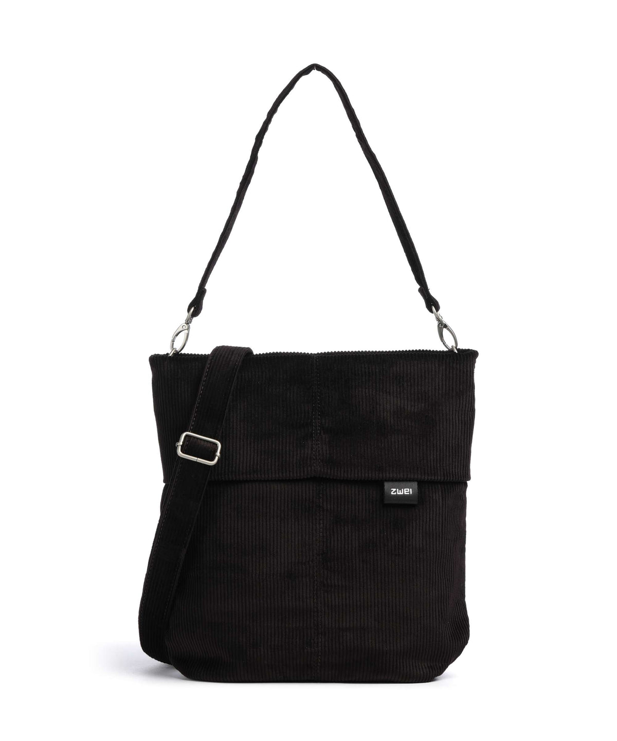 Zwei Mademoiselle.M M12 Hobo bag cord/espresso
