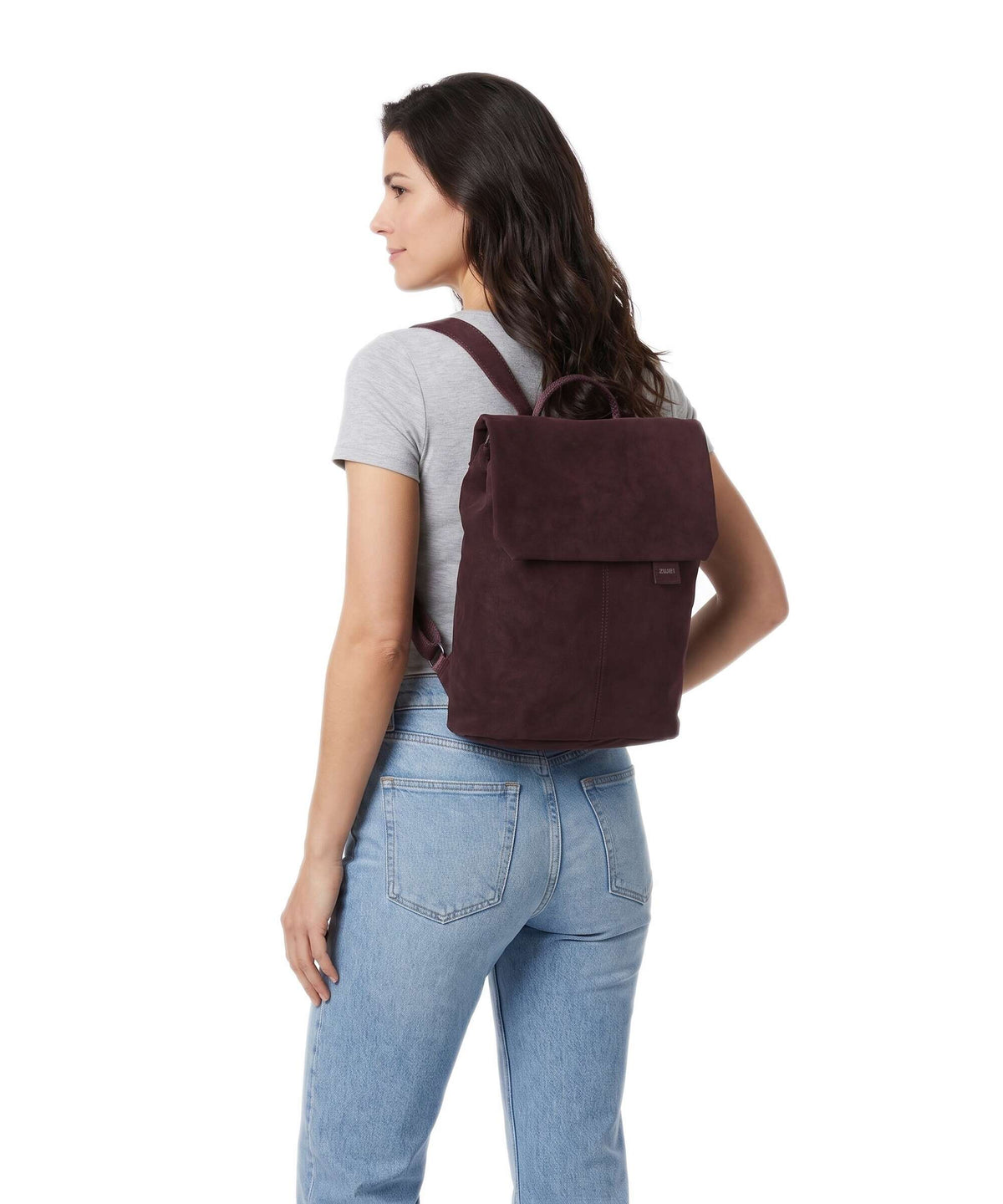 Zwei Mademoiselle.M MR13 Backpack nubuk/bordeaux