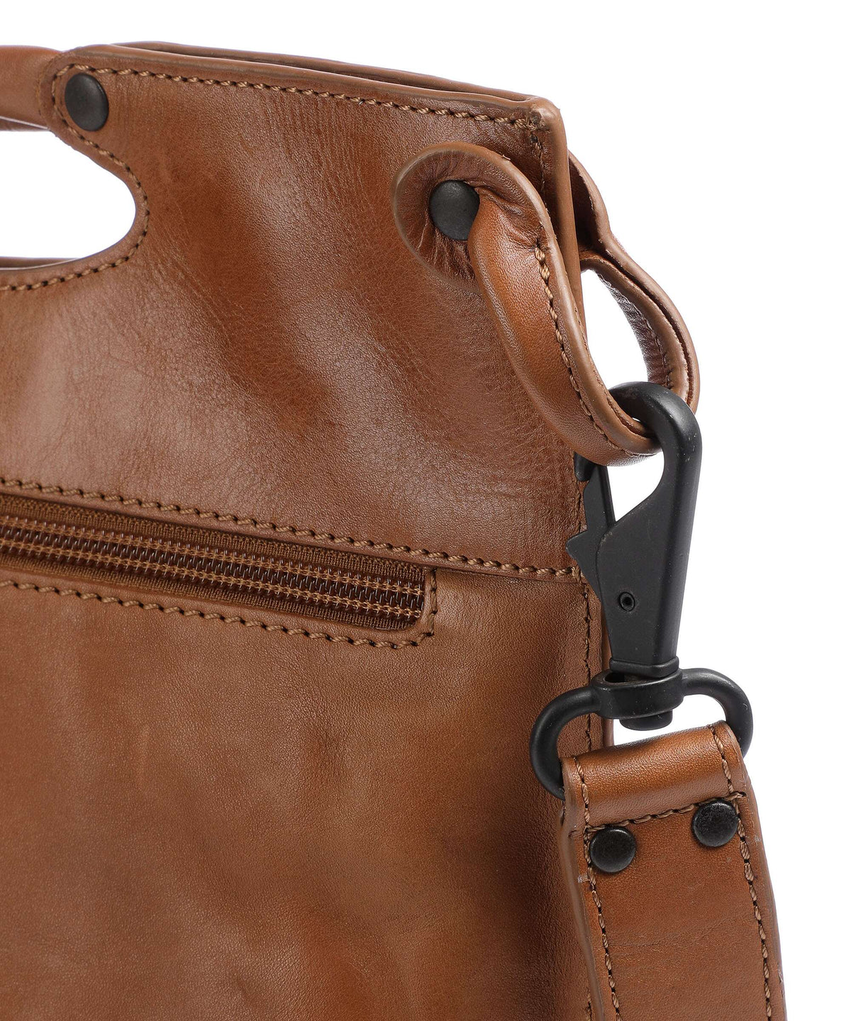 Aunts & Uncles Grandma's Luxury Club Mrs. Pancake Shoulder bag cognac