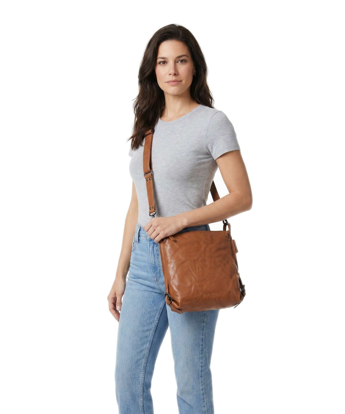 Aunts & Uncles Grandma's Luxury Club Mrs. Raisin Cookie Crossbody bag starfish