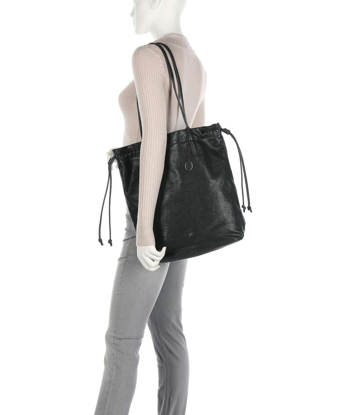 Aunts & Uncles Coffe Klatsch Madison Bucket bag moonless night