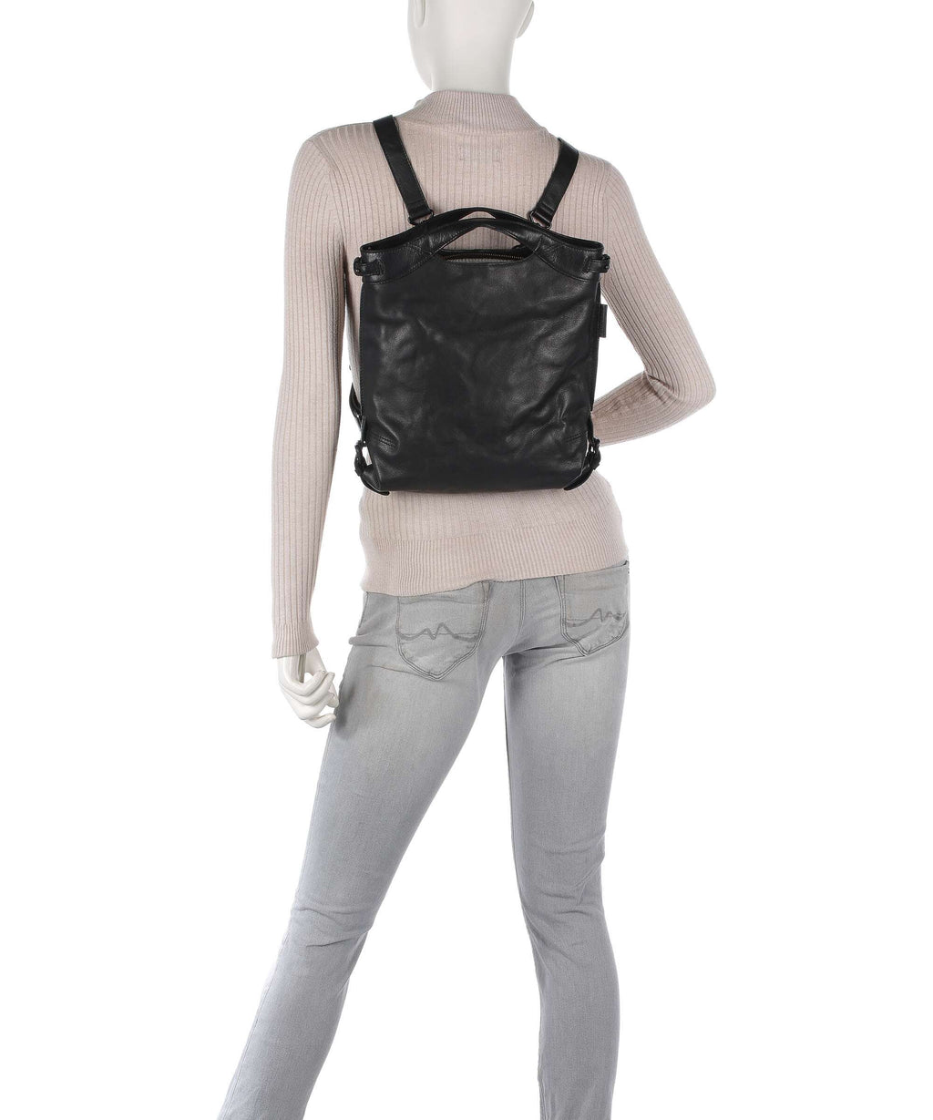 Aunts & Uncles Grandma's Luxury Club Mrs. Peach Crumble Backpack bag black smoke