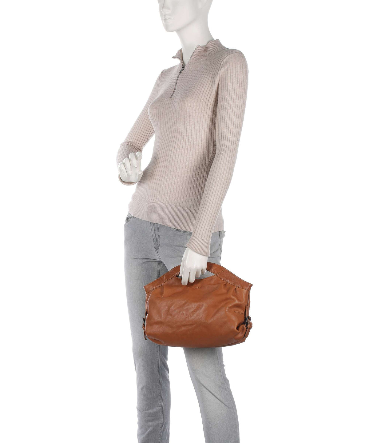 Aunts & Uncles Grandma's Luxury Club Mrs. Macaron Handbag caramel
