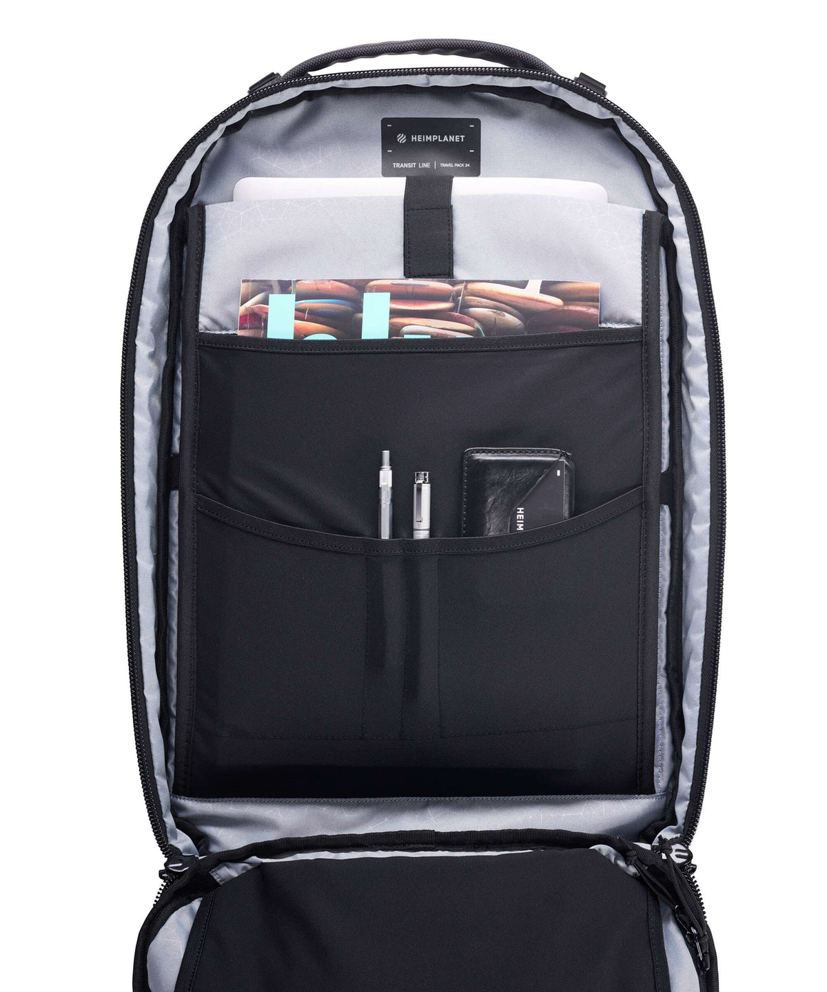 Heimplanet Transit Line 34 Travel backpack black