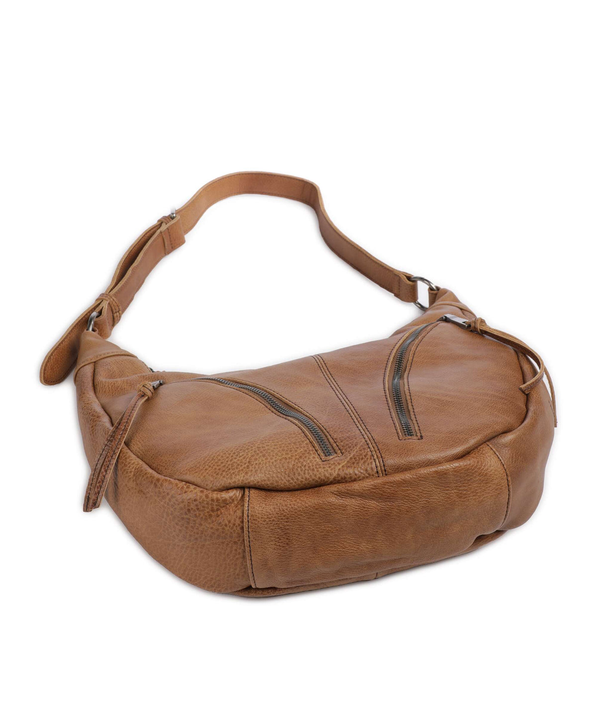 FredsBruder Dear Hobo bag caramel