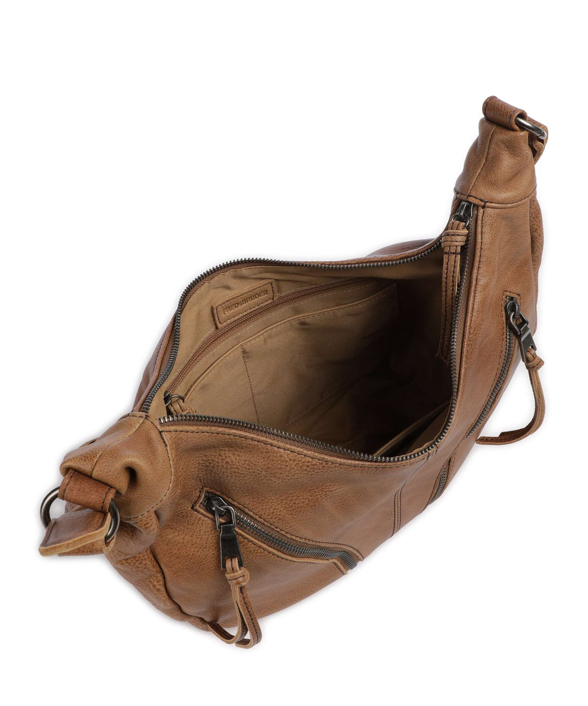 FredsBruder Dear Hobo bag caramel