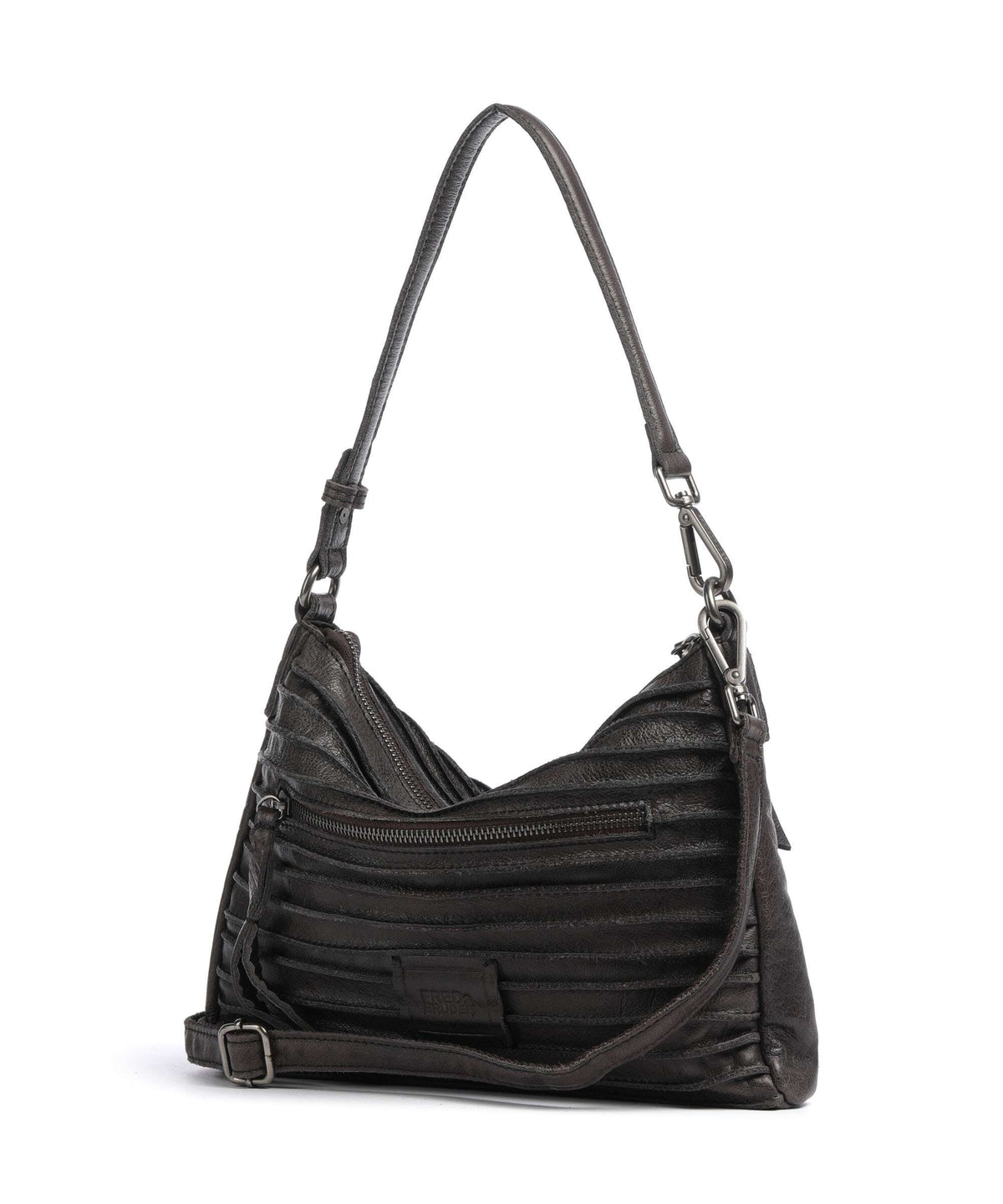 FredsBruder Bestseller Riffel Hobo bag brown