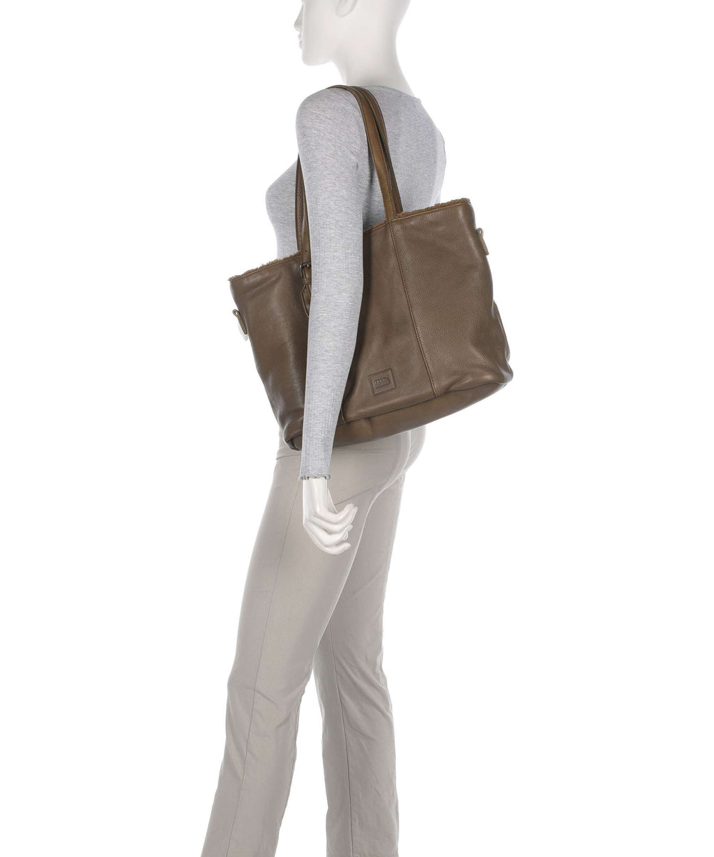 FredsBruder Inside Out Tote bag olive