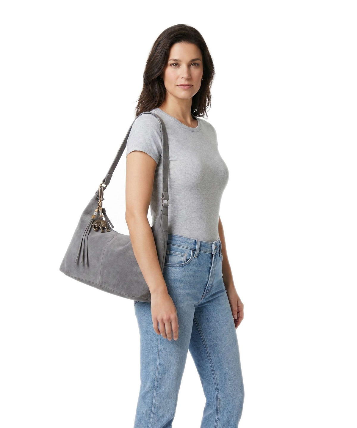 Anokhi Hobo bag grey