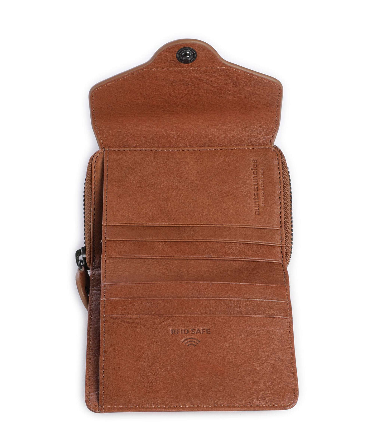 Aunts & Uncles Grandma's Luxury Club Judy Wallet caramel