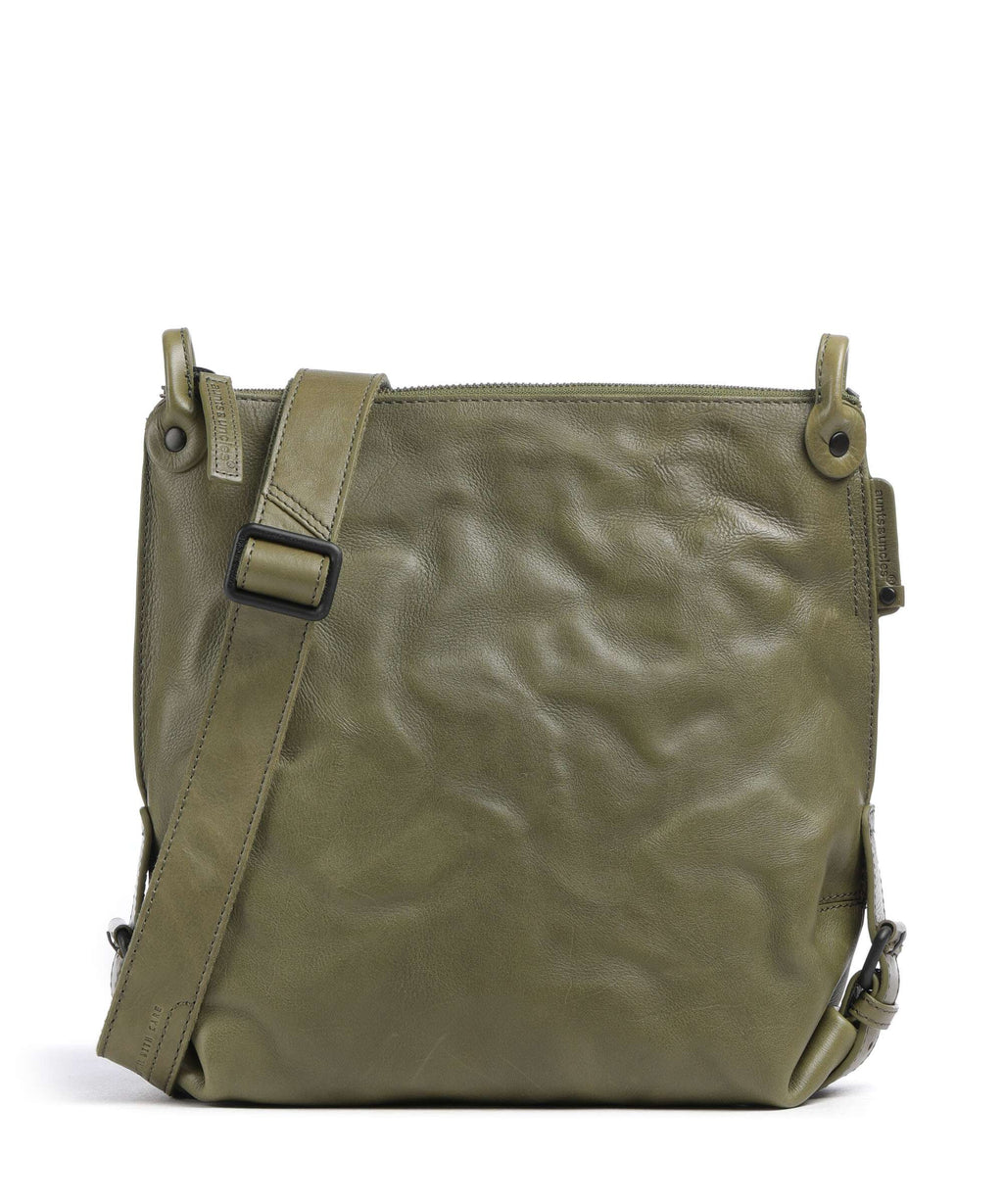 Aunts & Uncles Grandma's Luxury Club Mrs. Raisin Cookie Crossbody bag olive branch