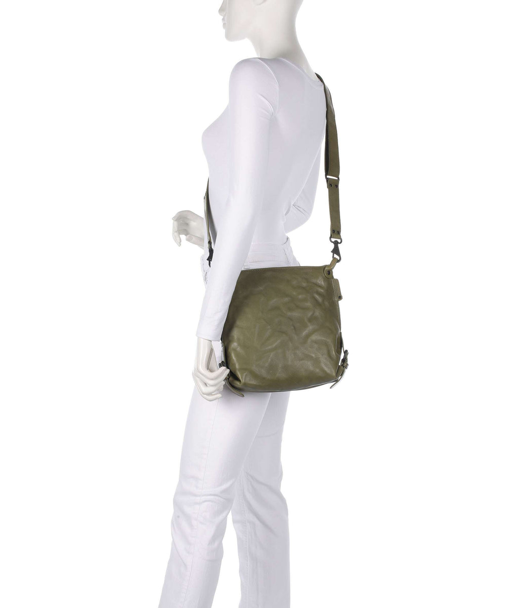 Aunts & Uncles Grandma's Luxury Club Mrs. Raisin Cookie Crossbody bag olive branch
