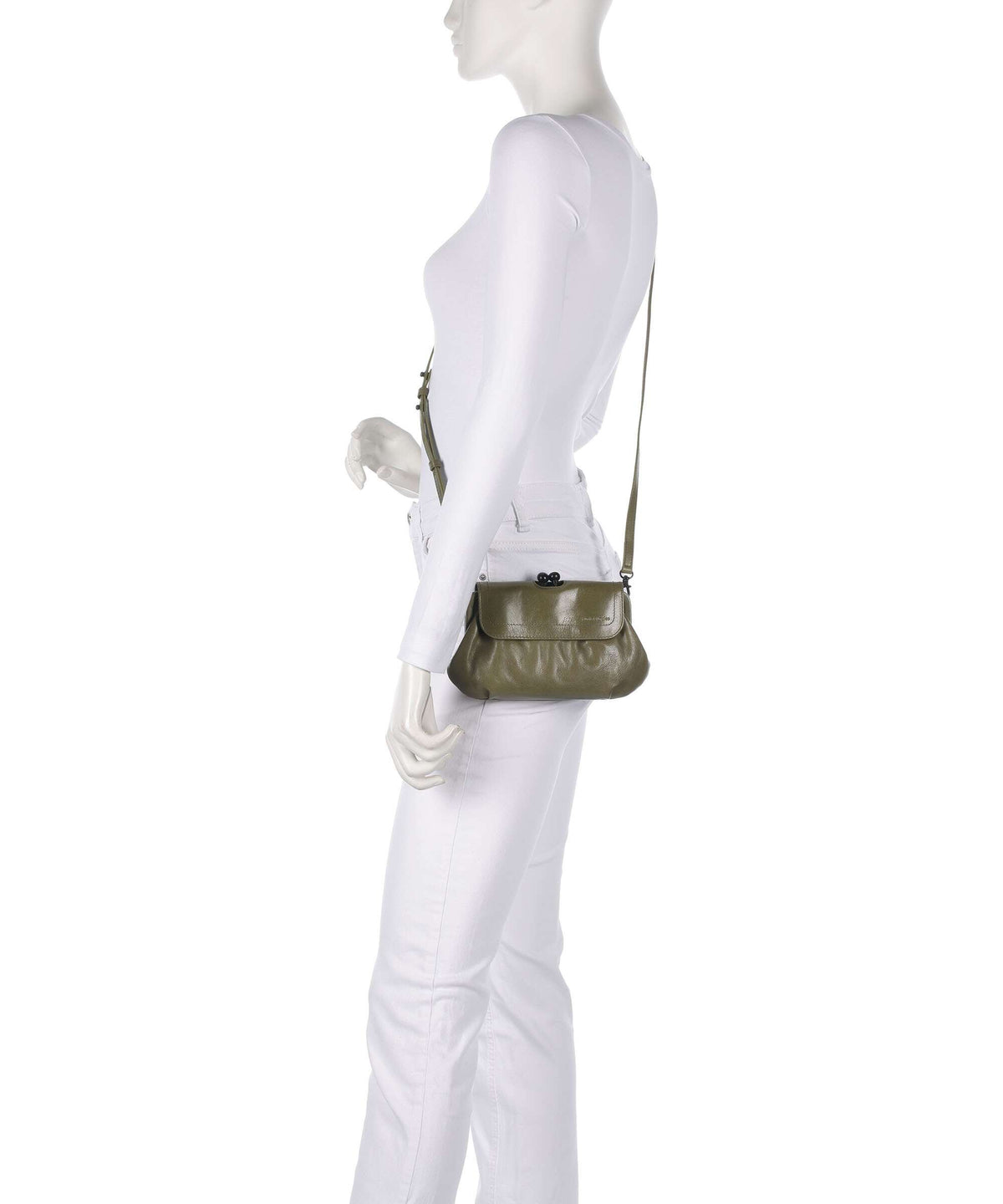Aunts & Uncles Grandma's Luxury Club Mrs. Whoopie Pie Crossbody bag olive branch