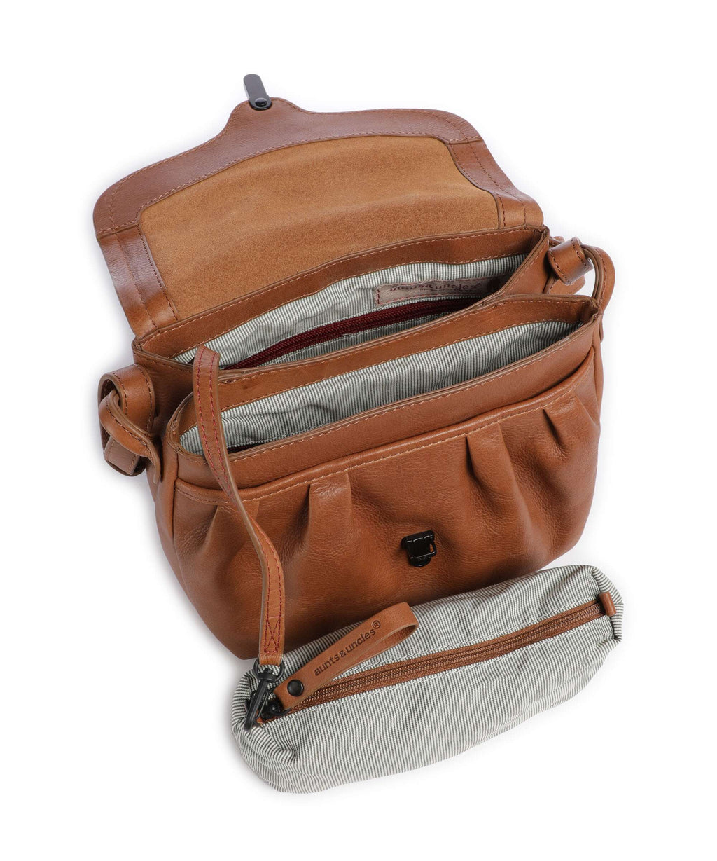 Aunts & Uncles Grandma's Luxury Club Mrs. Coconut Cake Crossbody bag caramel