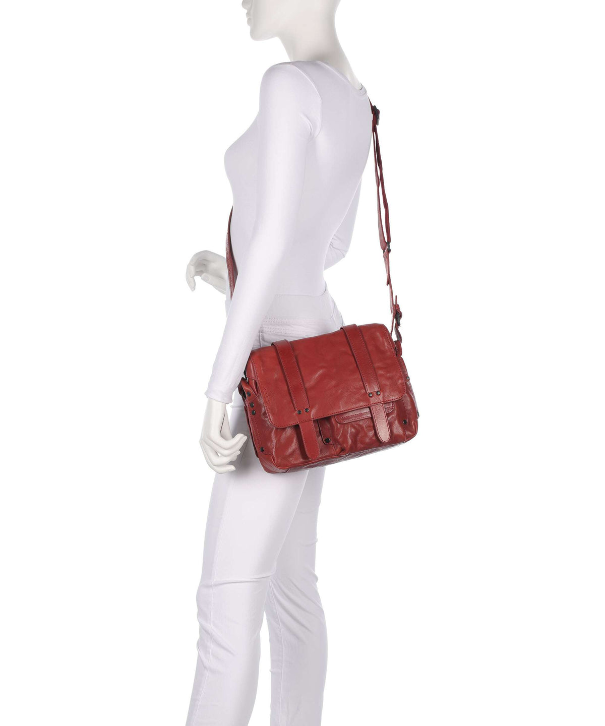 Aunts & Uncles Grandma's Luxury Club Miss Applepie Crossbody bag intense rust