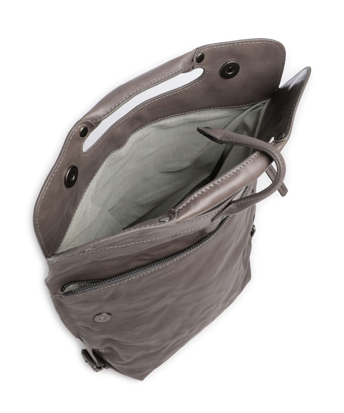 Aunts & Uncles Grandma's Luxury Club Mrs. Mince Pie Backpack bag oyster grey