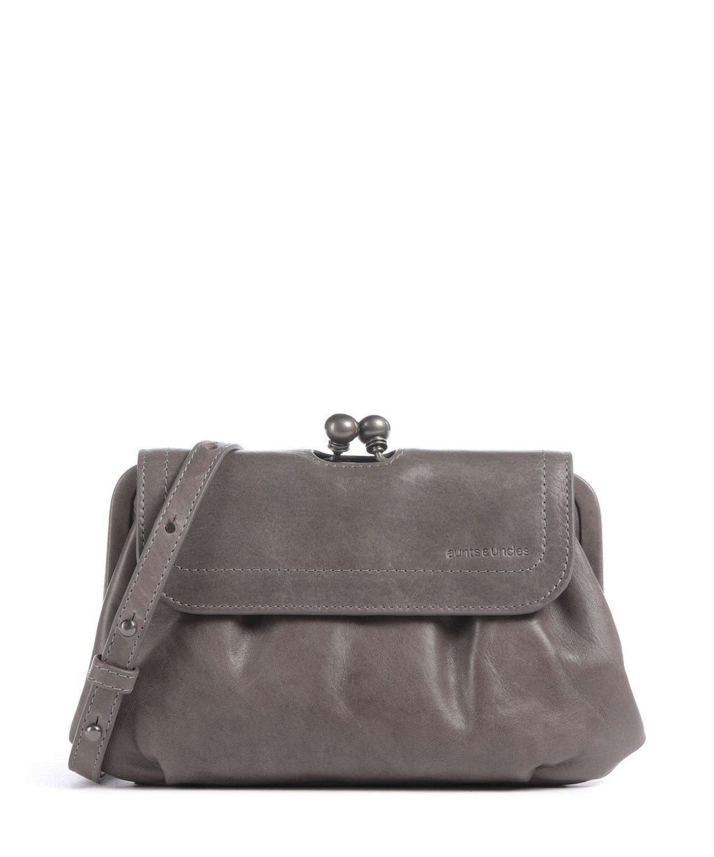 Aunts & Uncles Grandma's Luxury Club Mrs. Whoopie Pie Crossbody bag oyster grey