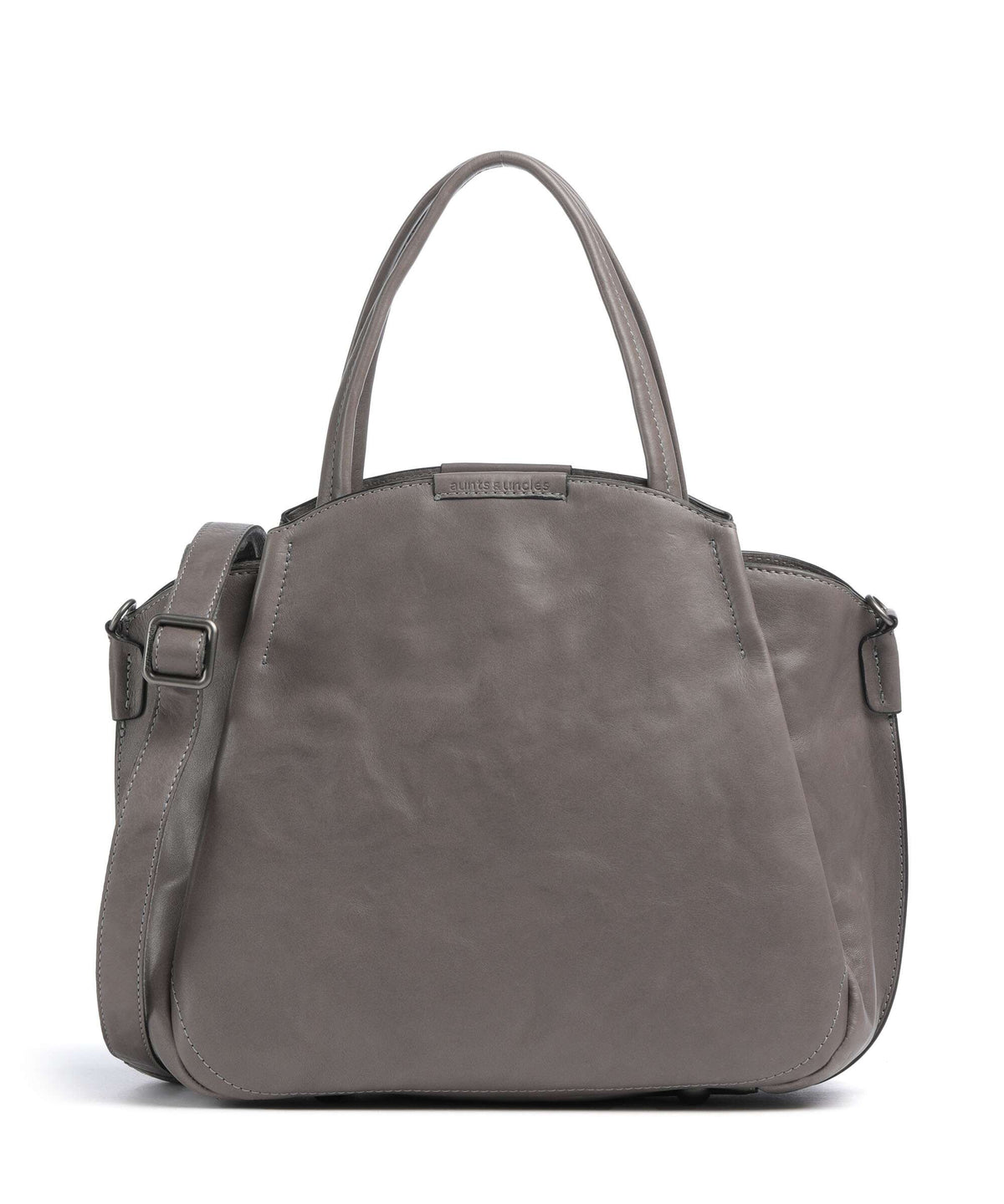 Aunts & Uncles Grandma's Luxury Club Mrs. Chiffon Pie Handbag oyster grey