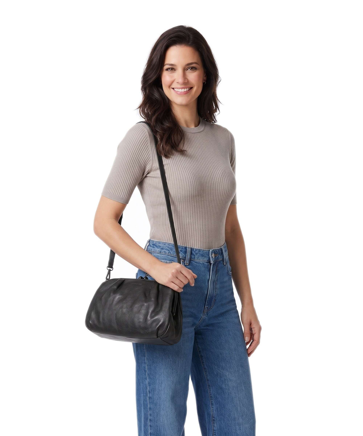 Aunts & Uncles Grandma's Luxury Club Mrs. Frosting Crossbody bag black smoke